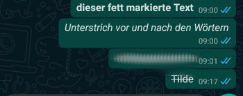 Whatsapp-Schriftstil-mit-Sonderzeichen-aendern