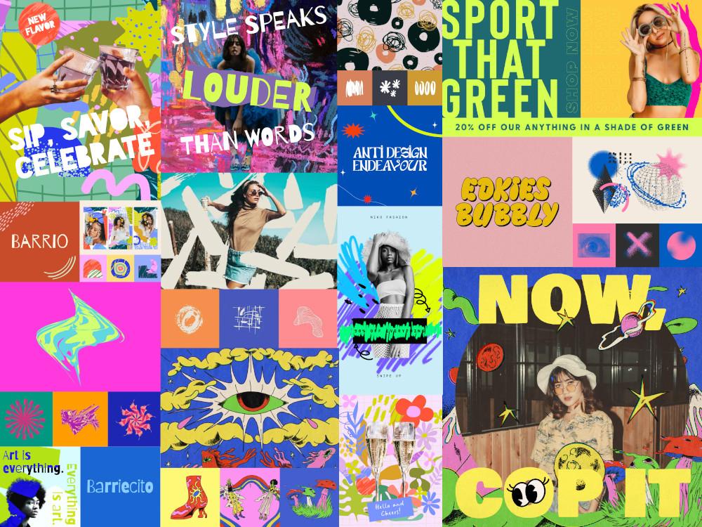 Abbildung Design-Trends - Maximalist Composition