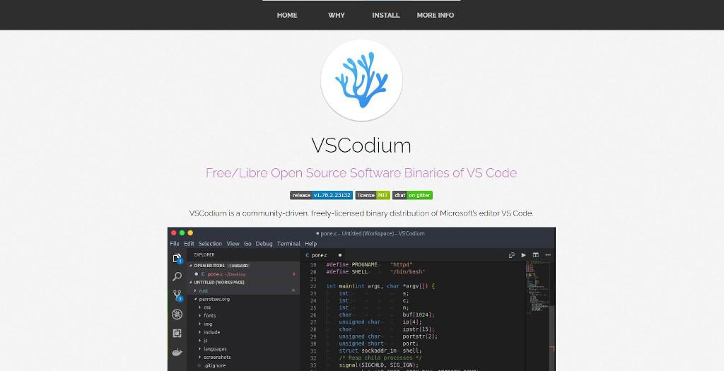 Abbildung: Markdown-Editoren - VS Codium