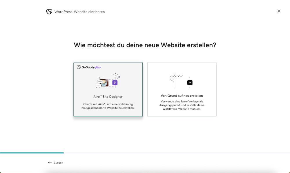 Abbildung: Website erstellen mit Airo