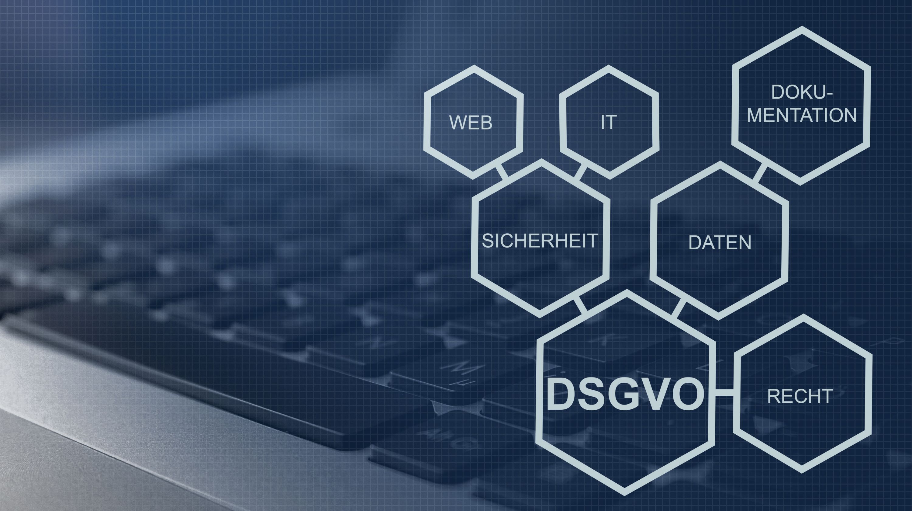 Titelmotiv des Blogartikel zum Thema: DSGVO-konforme Datenschutzerklärung