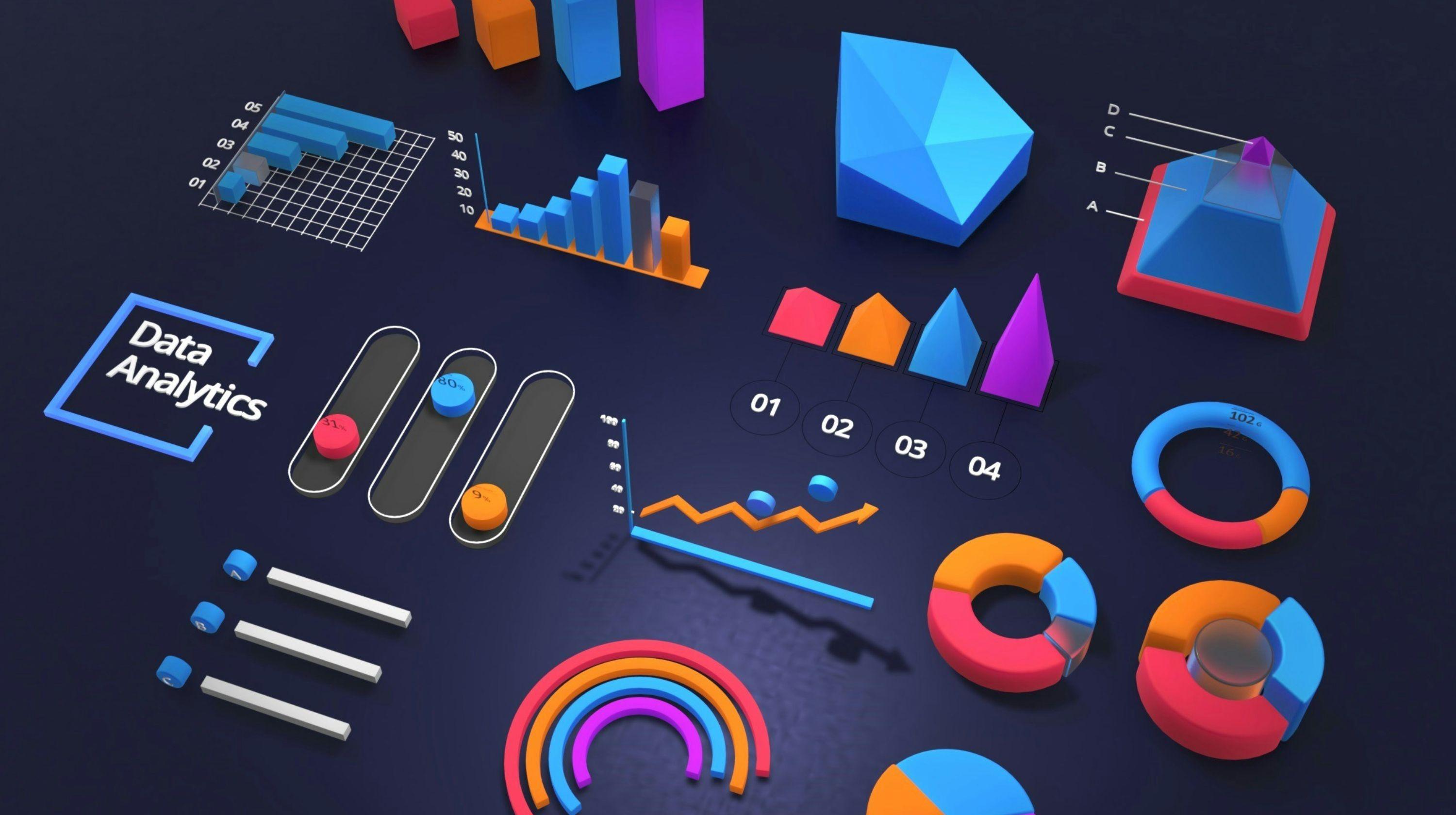 Titelbild zum Blogbeitrag: Was funktioniert besser? A/B-Tests planen, umsetzen, auswerten. Zeigt verschiedene Diagramme und Graphen