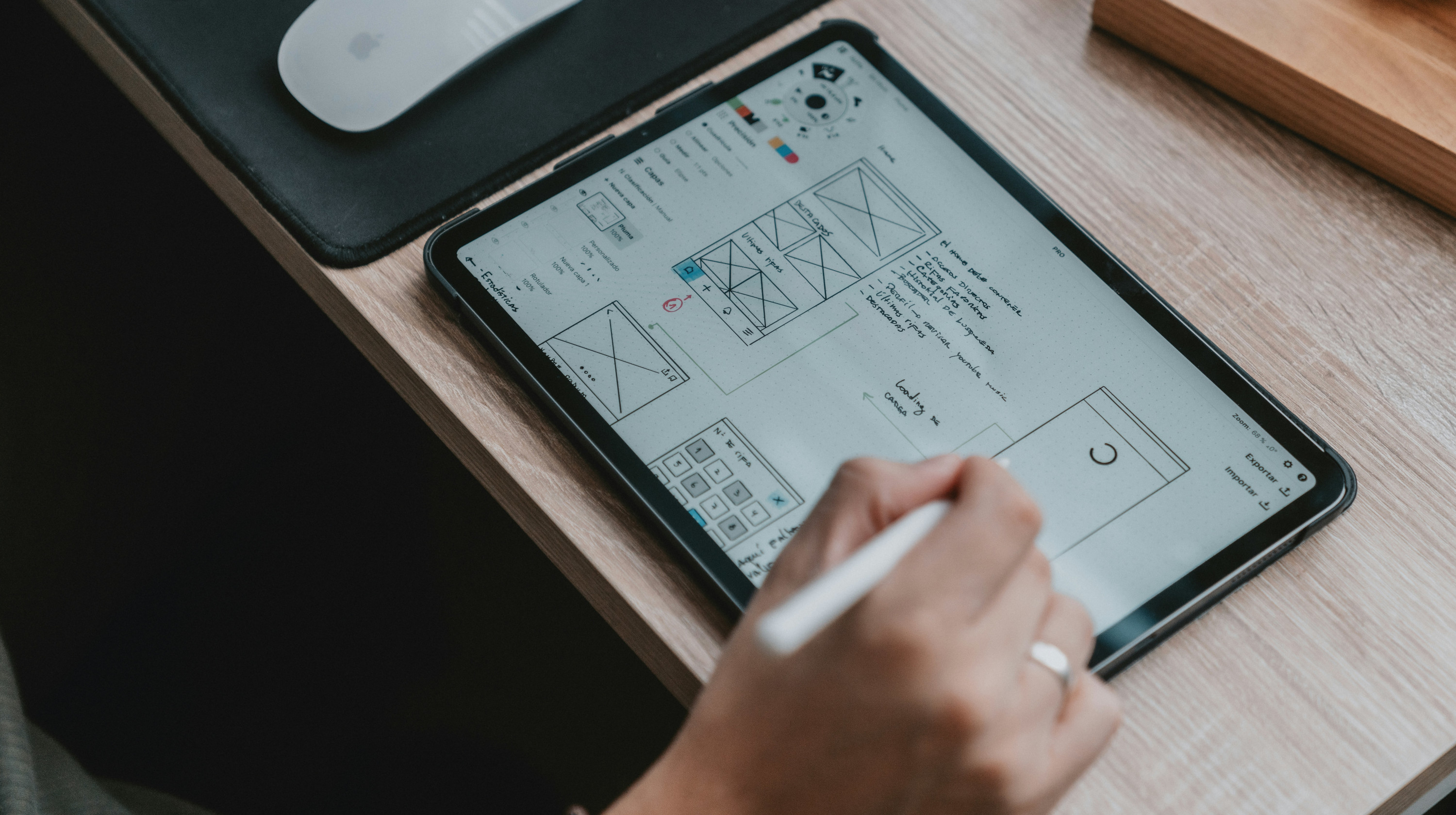 Titelmotiv des Blogartikels zum Thema: Front End Design: Trends, Technologien und Best Practices für moderne Websites