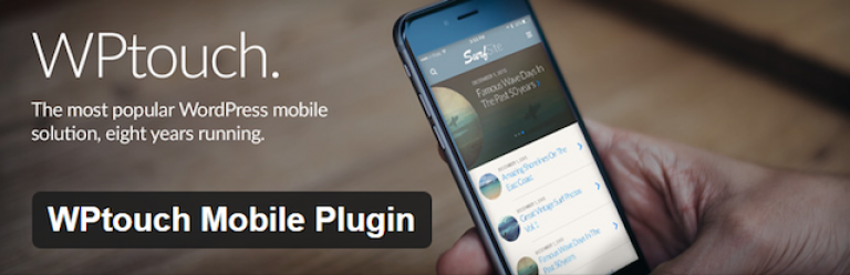 plugin WPtouch Mobile