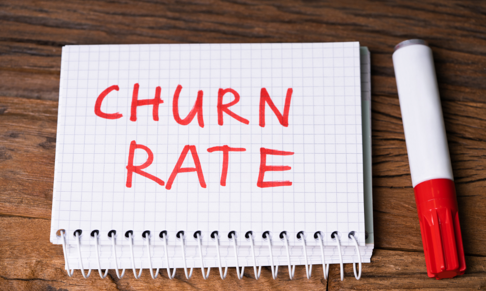 como calcular churn rate