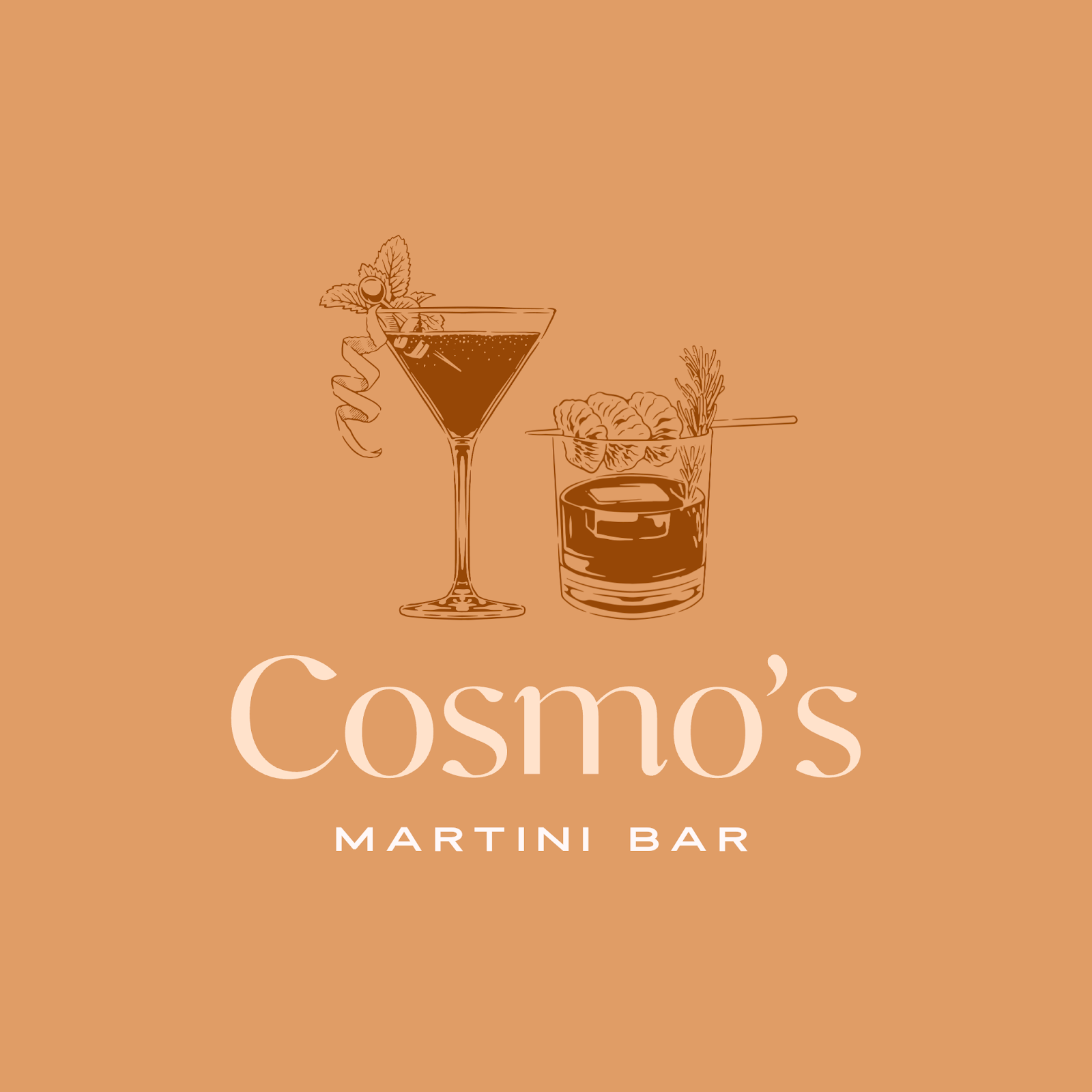 Ejemplo de logo con dos tipografías combinadas