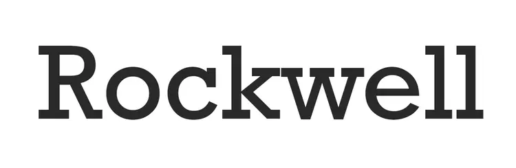 Tipografía Rockwell