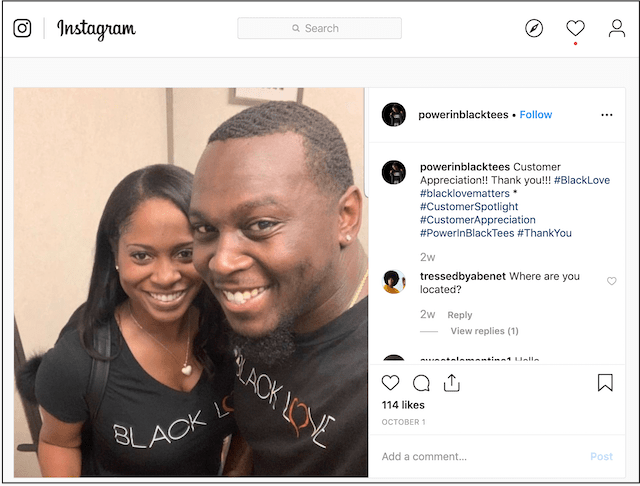 Client Appreciation Instagram Post