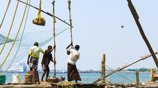 Domain Name System Men on Fishing Boat