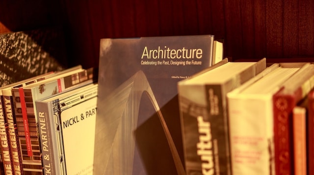 Employee Training Books in Bookshelf