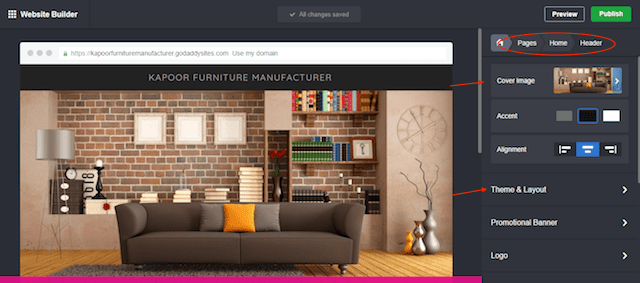 Design a Website Customise Your Home Page