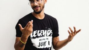 Freelancing Websites in India Man in Black T-shirt