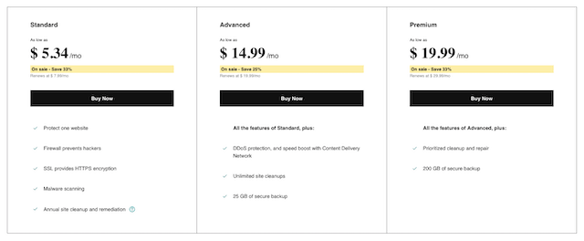 new website security suite plans