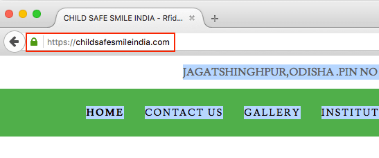 SSL Protocol Green Address Bar