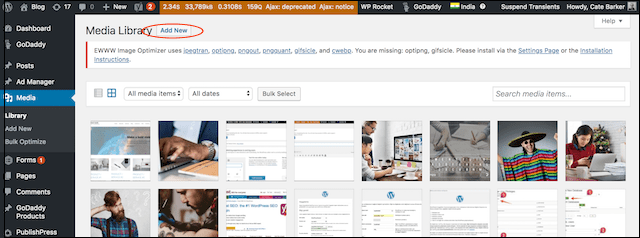 What is WordPress Media Library