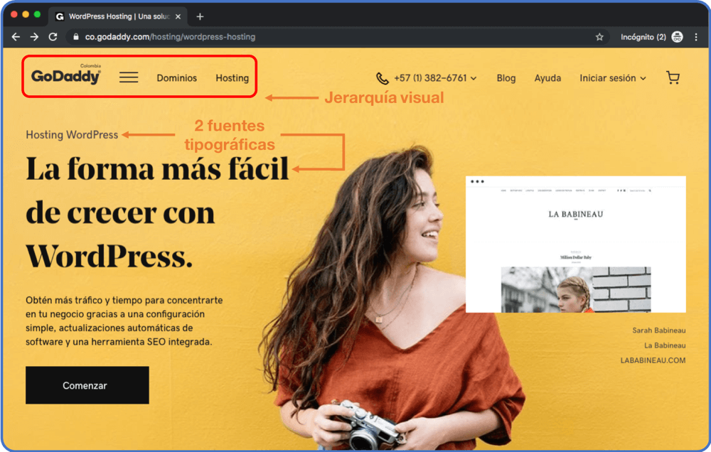 Aplica pautas de diseño a tu página web DIY