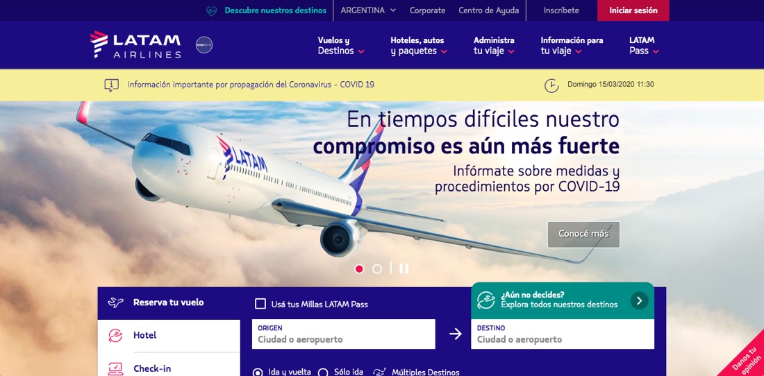 COVID-19 LATAM Airlines