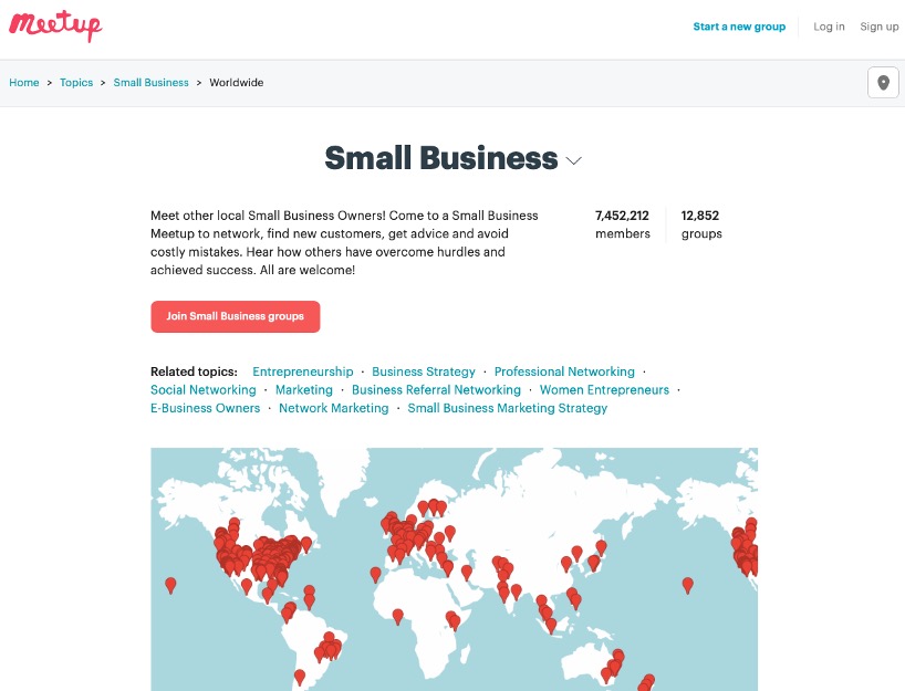 Web Meetup Pymes