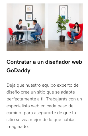 Elige imágenes que complementen el mensaje al diseñar un sitio web.