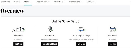 Cambia tu sitio web gratuito por un eCommerce cuando lo necesites, con Website Creator de GoDaddy