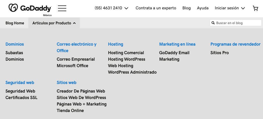 Diseña las categorías principales de tu blog: ni mucho ni poco.