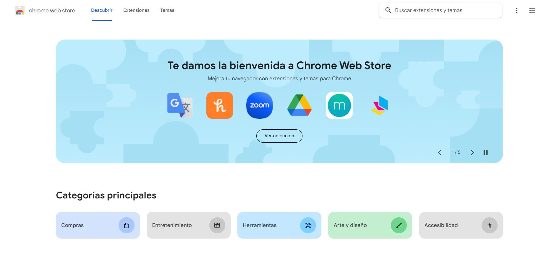 extensiones google chrome