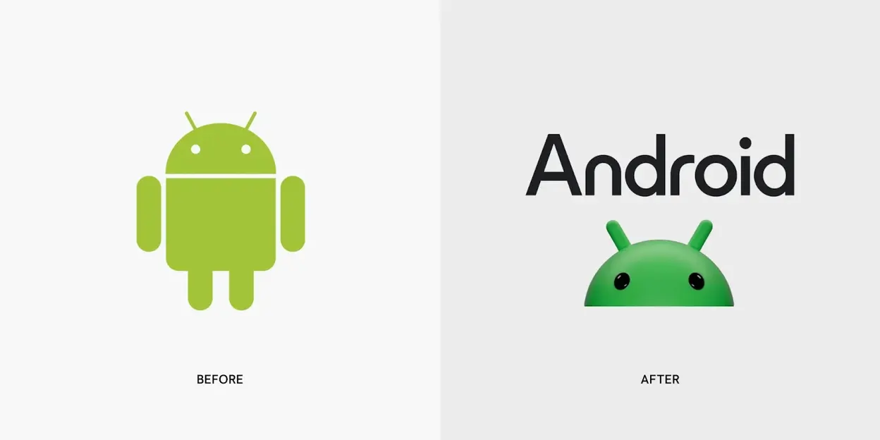 Rediseño del logo de Android