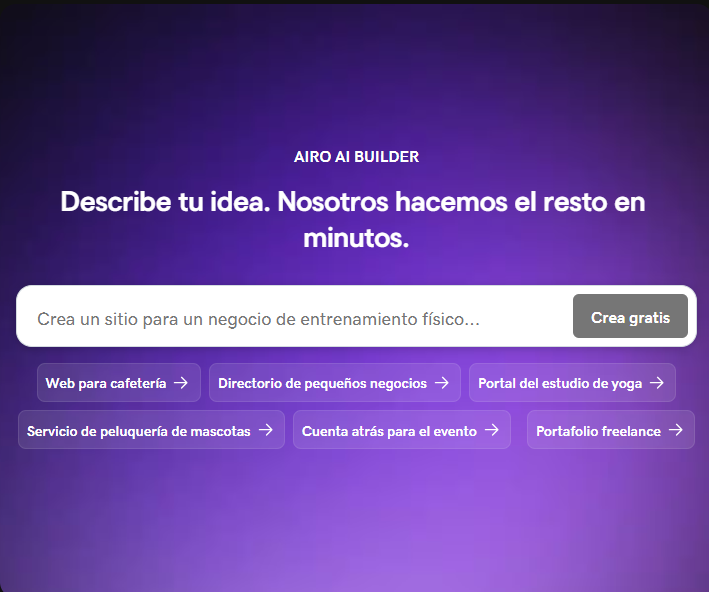 AIRO AI BUILDER