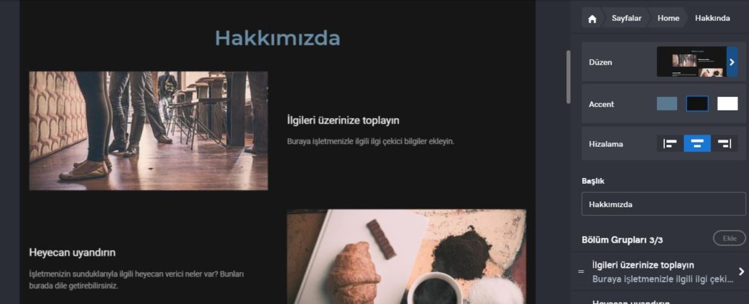 web sitesi nasıl kurulur anasayfa