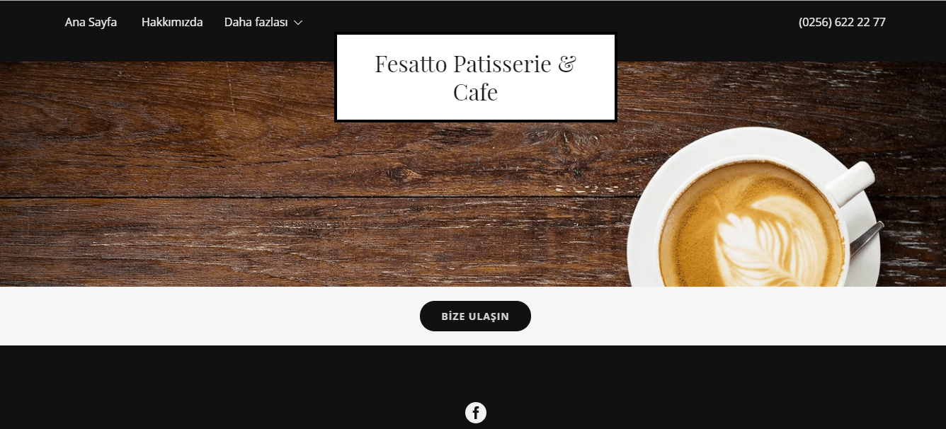 GoDaddy Yeni Web Sitesi Mimarı Fesatto Patisserie and Cafe