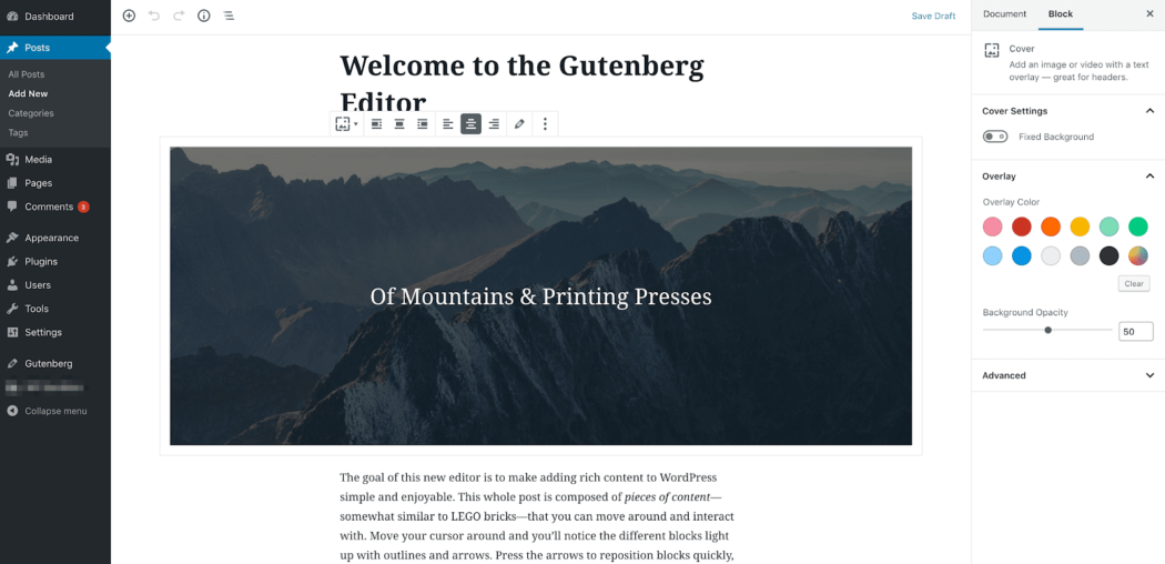 Gutenberg test sayfası demo