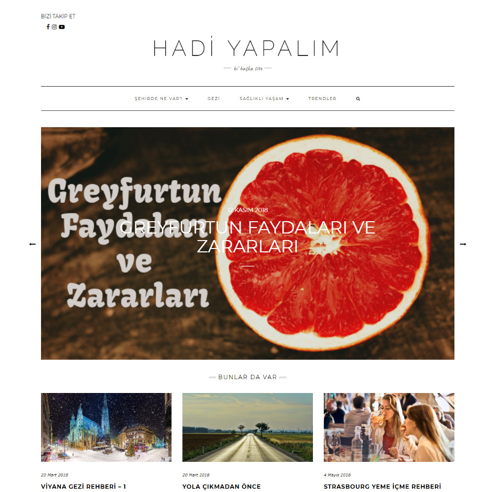 seo uzmanı bilge aydoğan hadiyapalim.co web sitesi anasayfa