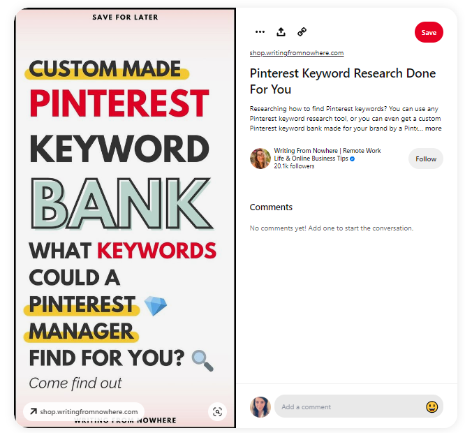 pinterest satış yöntemi