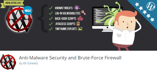 wordpress güvenlik eklentileri antimalware security and brute force firewall