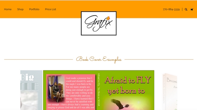 Build a Portfolio Website Butterfly Grafix