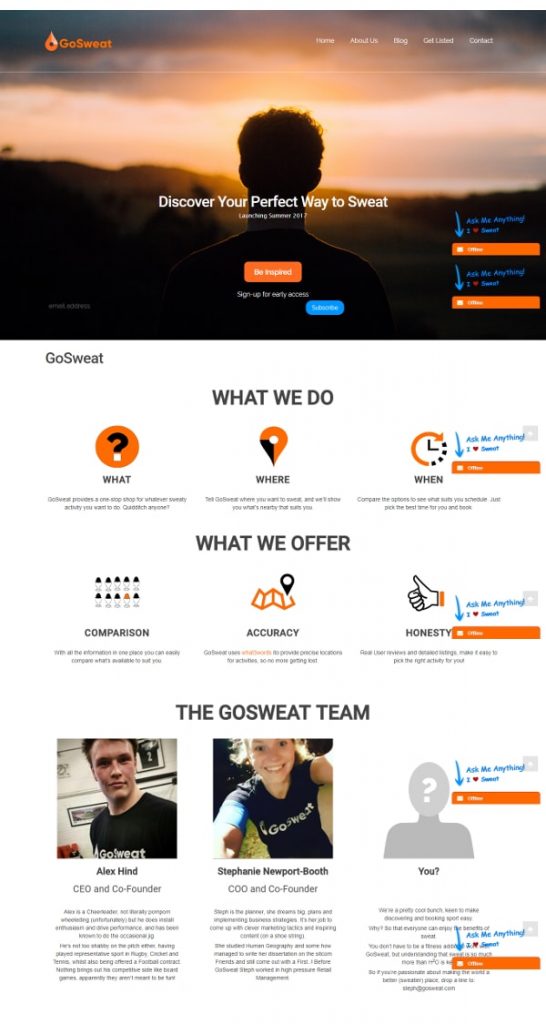 google search gosweat