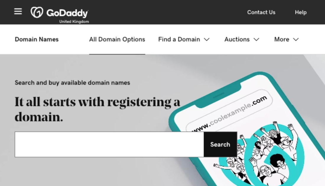 GoDaddy domains