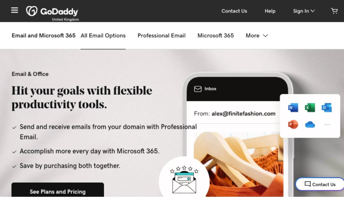 GoDaddy Professional Email
