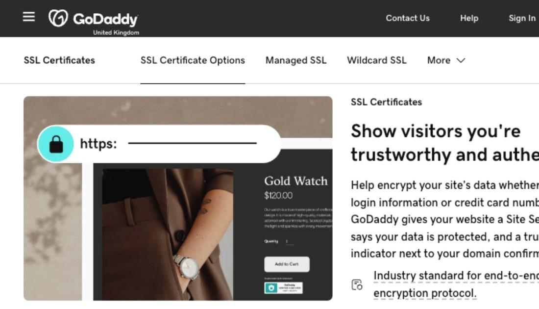 GoDaddy SSL Certificates