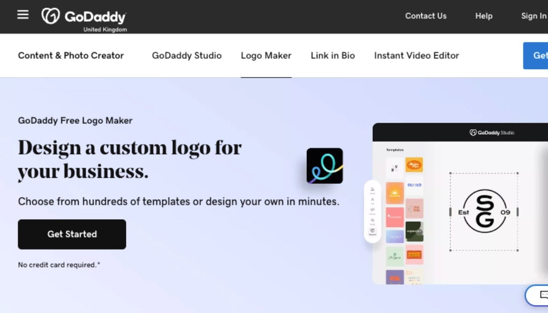 GoDaddy Logo Maker