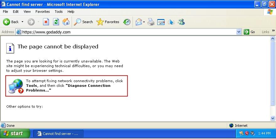 SSL 3.0 - Cannot Find Server