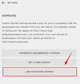 Connecting to SquareSpace