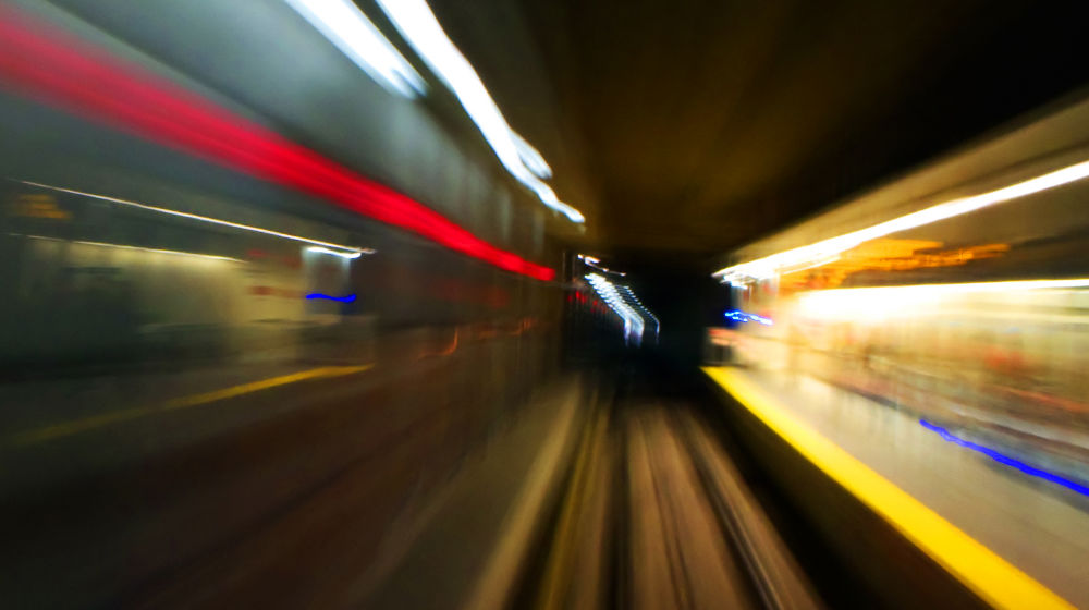 speed in tunnel to illustrate HTTP/2