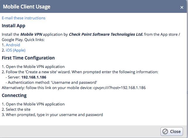 Instructions on how to install the mobile client, as an example, are also straightforward.