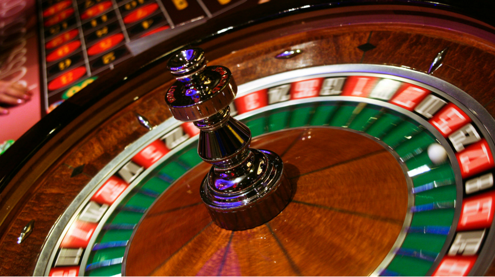 Roulette wheel to represent gambling with website security