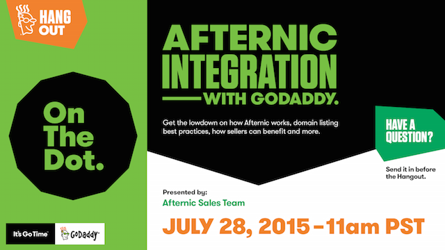 Afternic GoDaddy Hangout