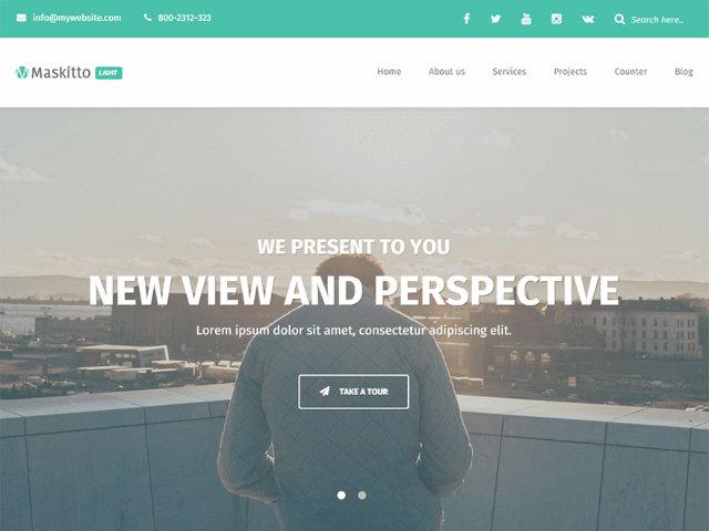 Maskitto WordPress theme