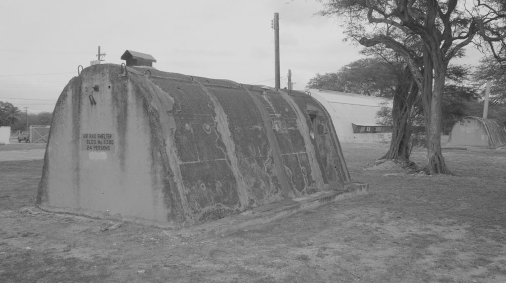 old bomb shelter in Hawaii