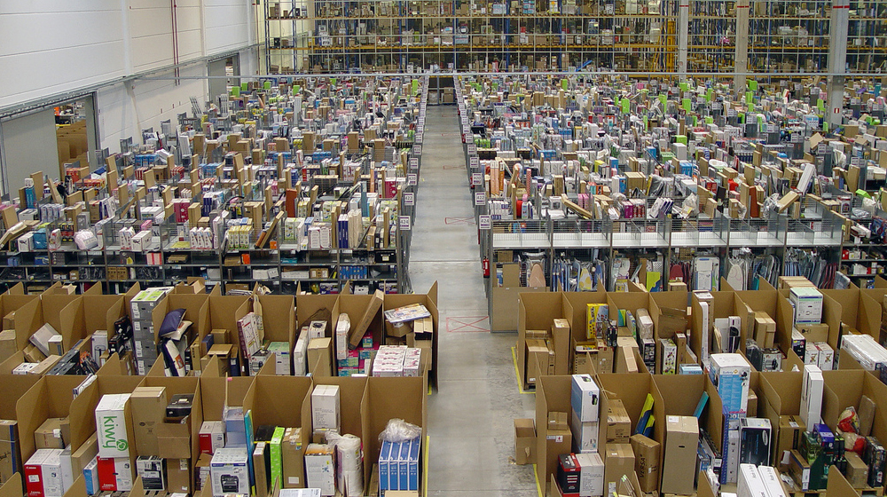 mailroom full of packages