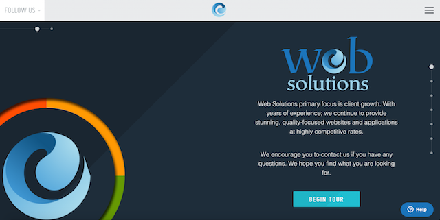 Web Solutions Home Page